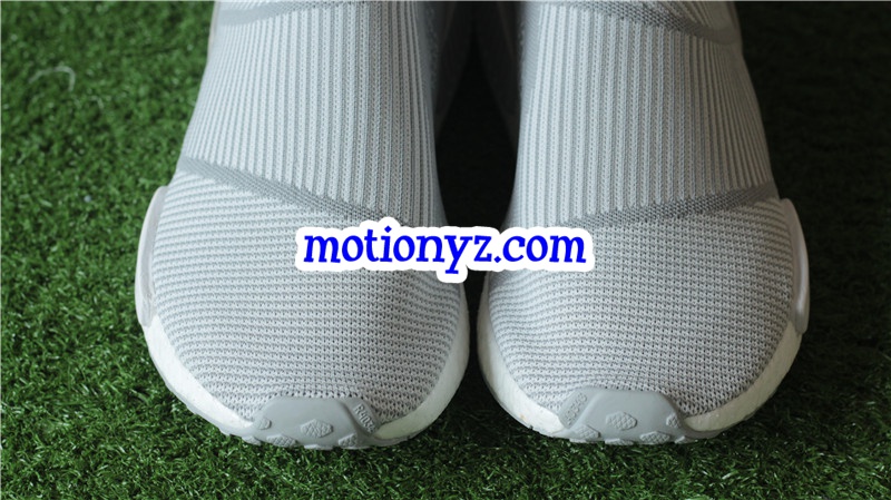 Real Boost Adidas NMD City Sock Primeknit Light Grey